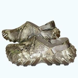 Crocs Realtree APX Echo RO Clog "Camoflage" Men's 8 | LIKE NEW